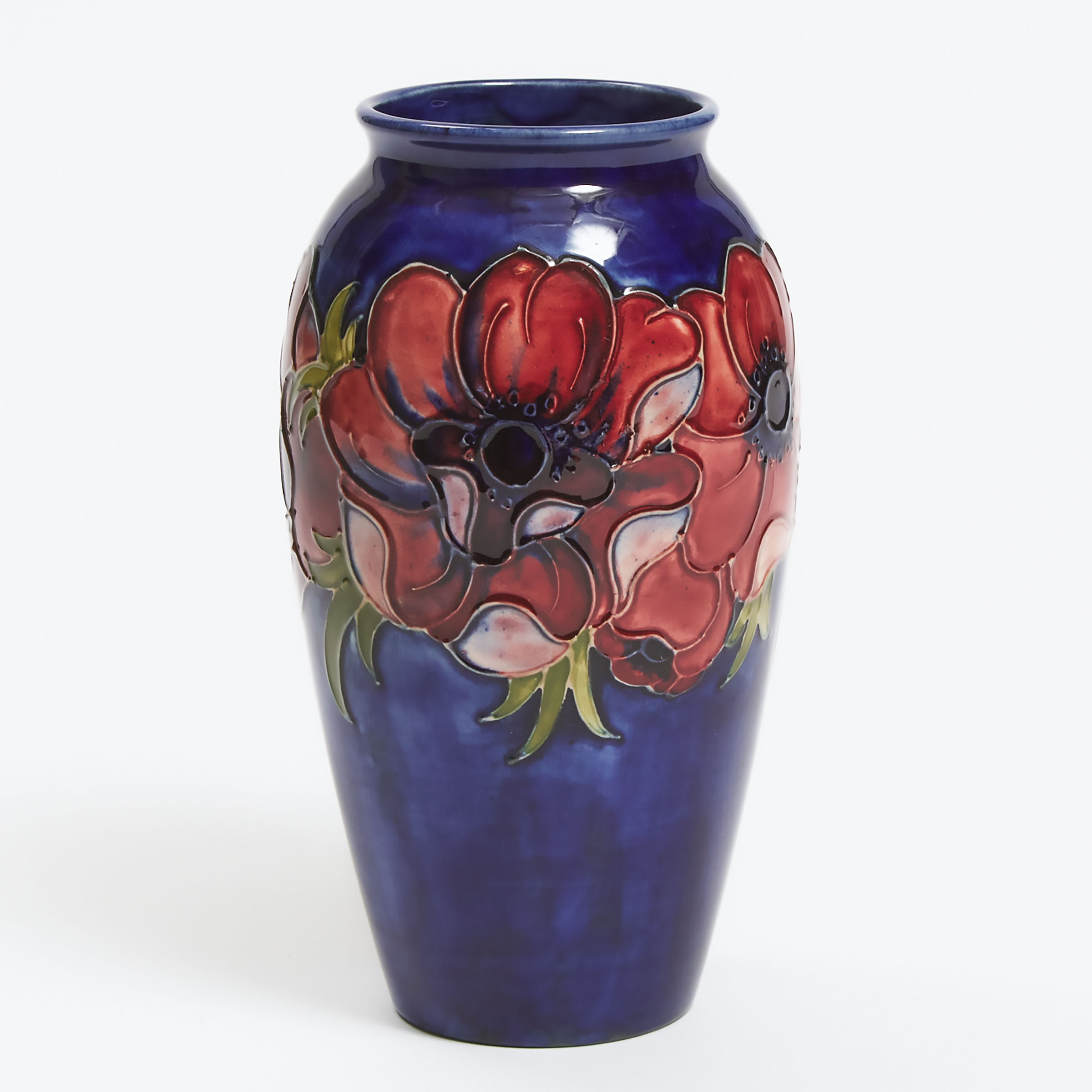 Moorcroft Anemone Vase, c.1960  