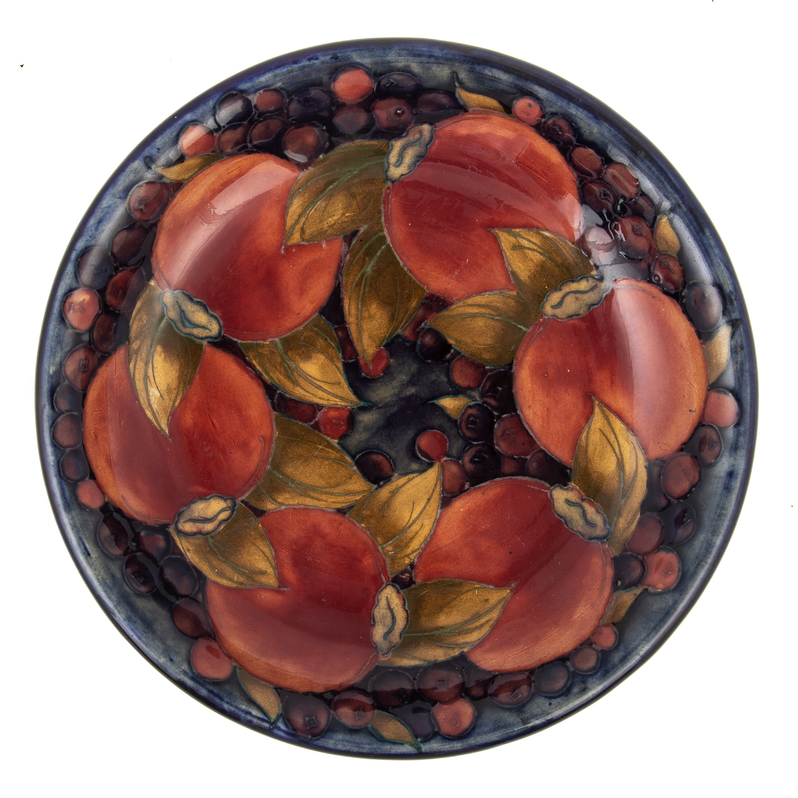 MOORCROFT ART POTTERY FRUIT BOWL