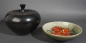 MOORCROFT CERAMIC FLORAL DECOR