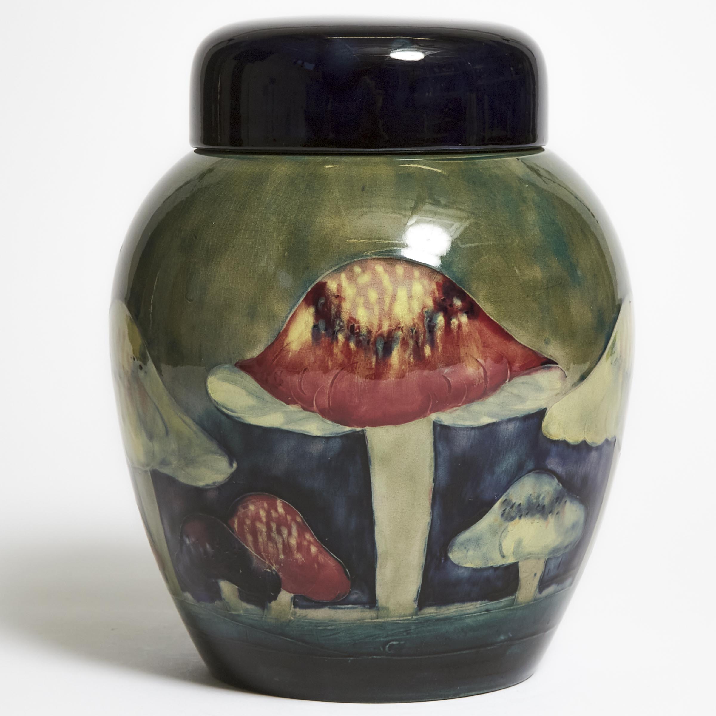 Moorcroft Claremont Ginger Jar,