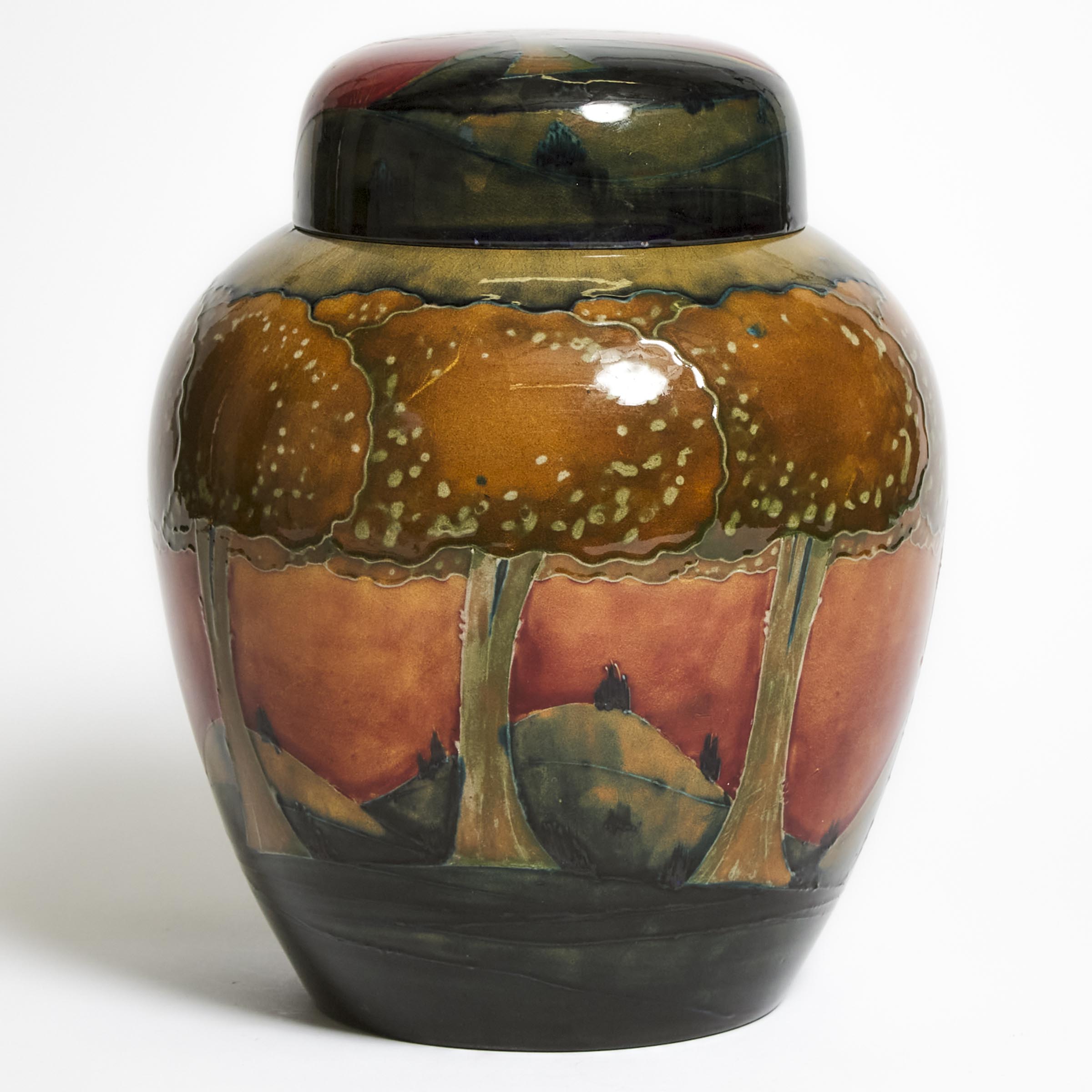 Moorcroft Eventide Covered Ginger