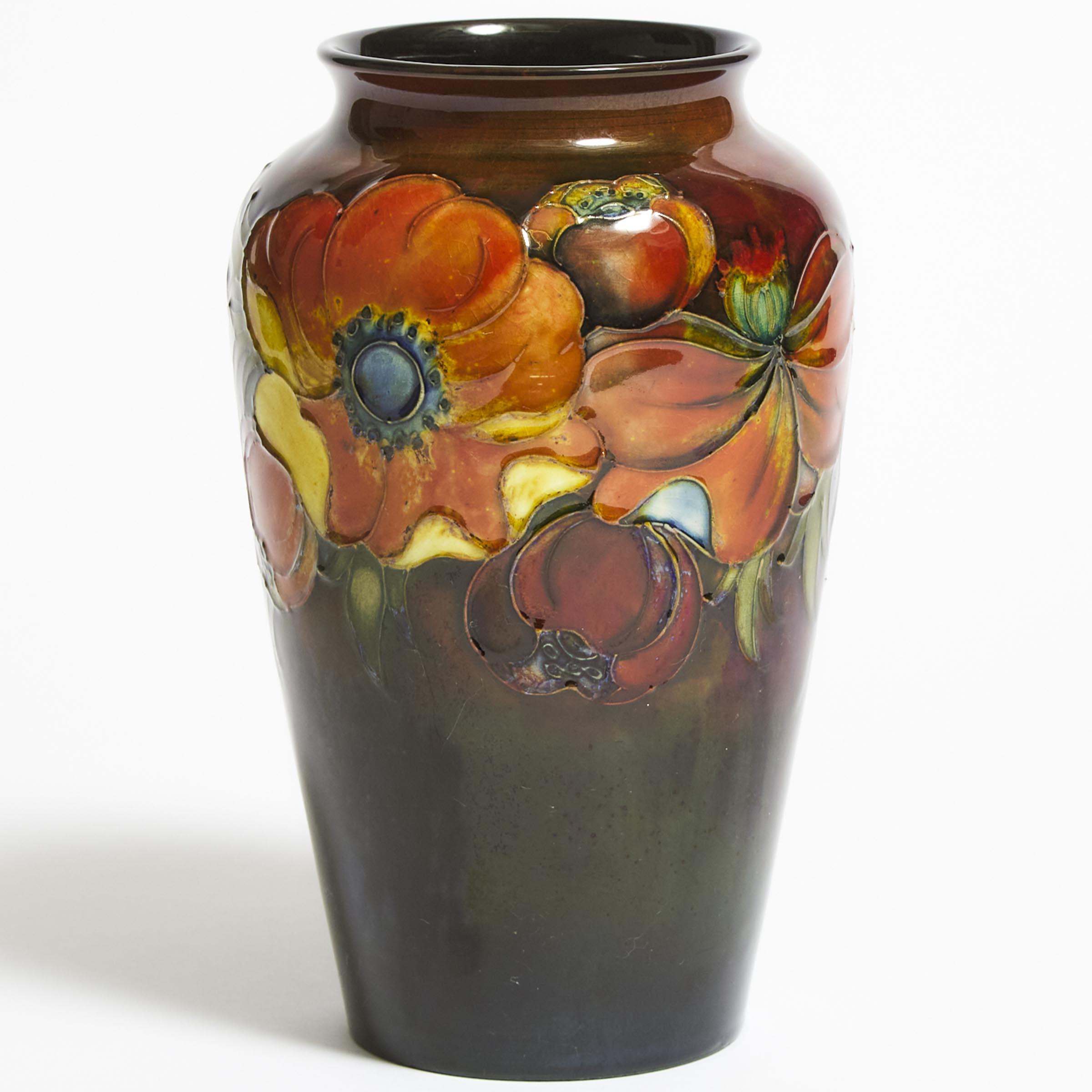 Moorcroft Flambé Anemone Vase,