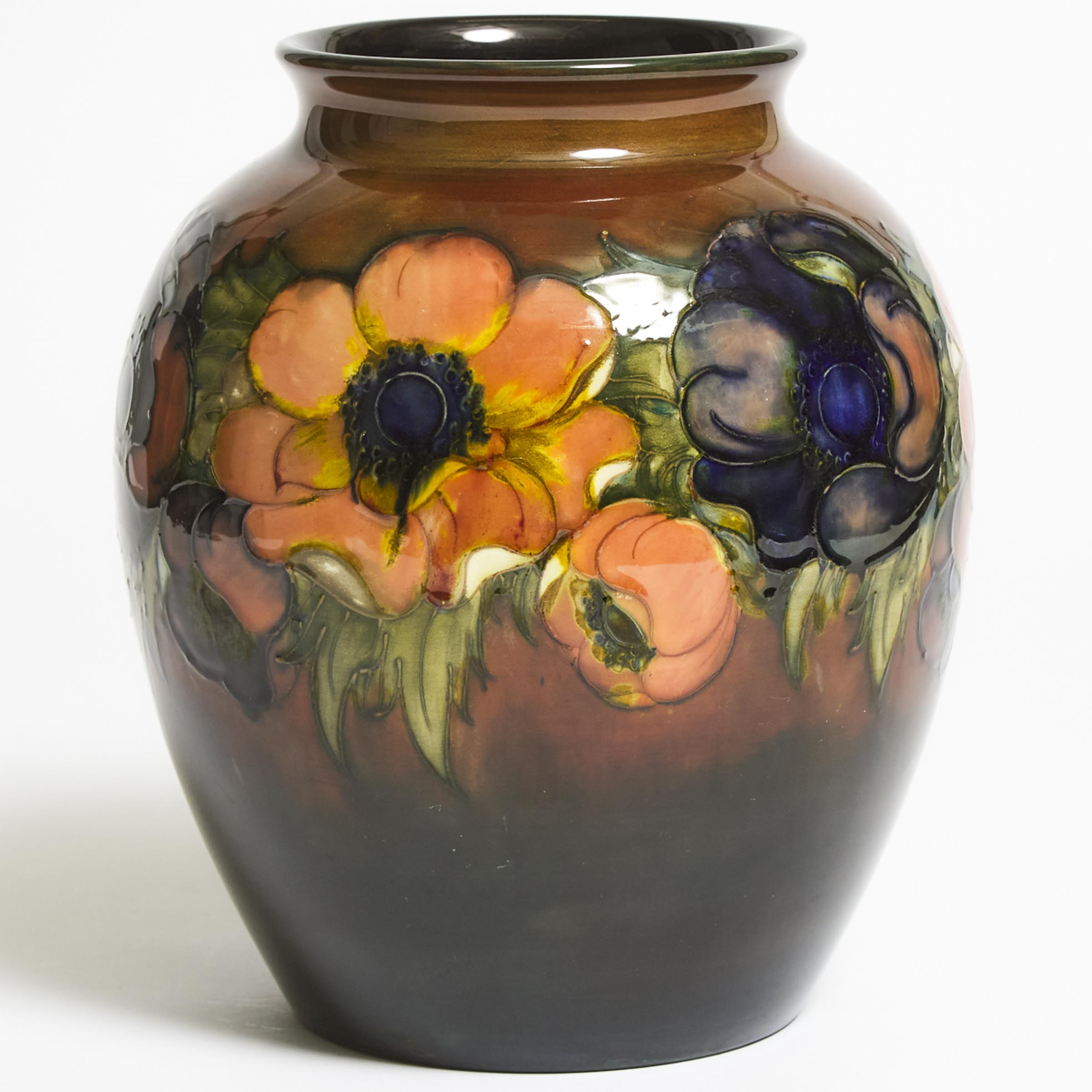 Moorcroft Flambé Anemone Vase,