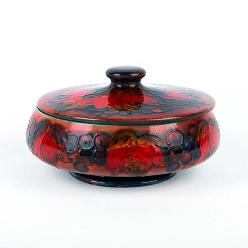 MOORCROFT FLAMBE LEAF AND BERRIES