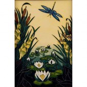 MOORCROFT FRAMED WALL PLAQUE,