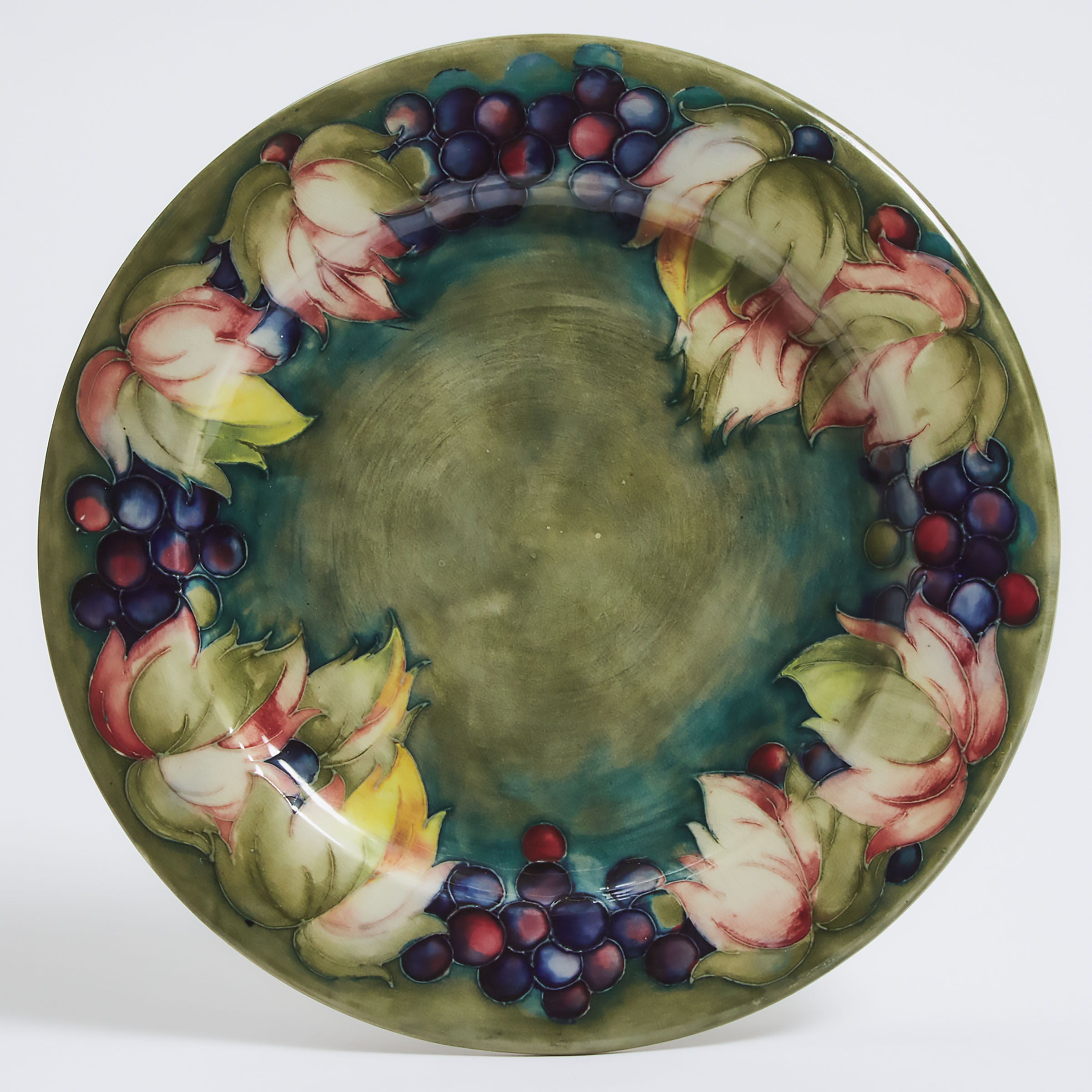 Moorcroft Grape and Leaf Large