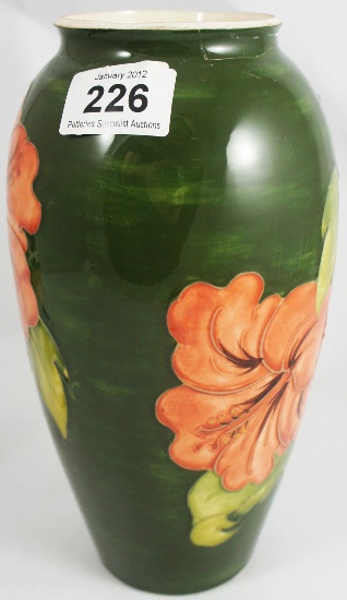 Moorcroft Large Vase altered from a