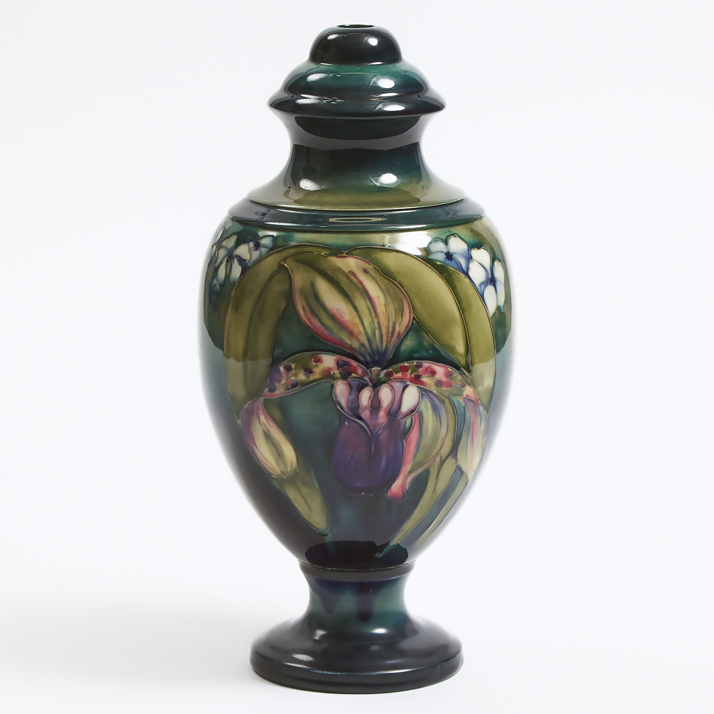 Moorcroft Orchids Lamp Base,