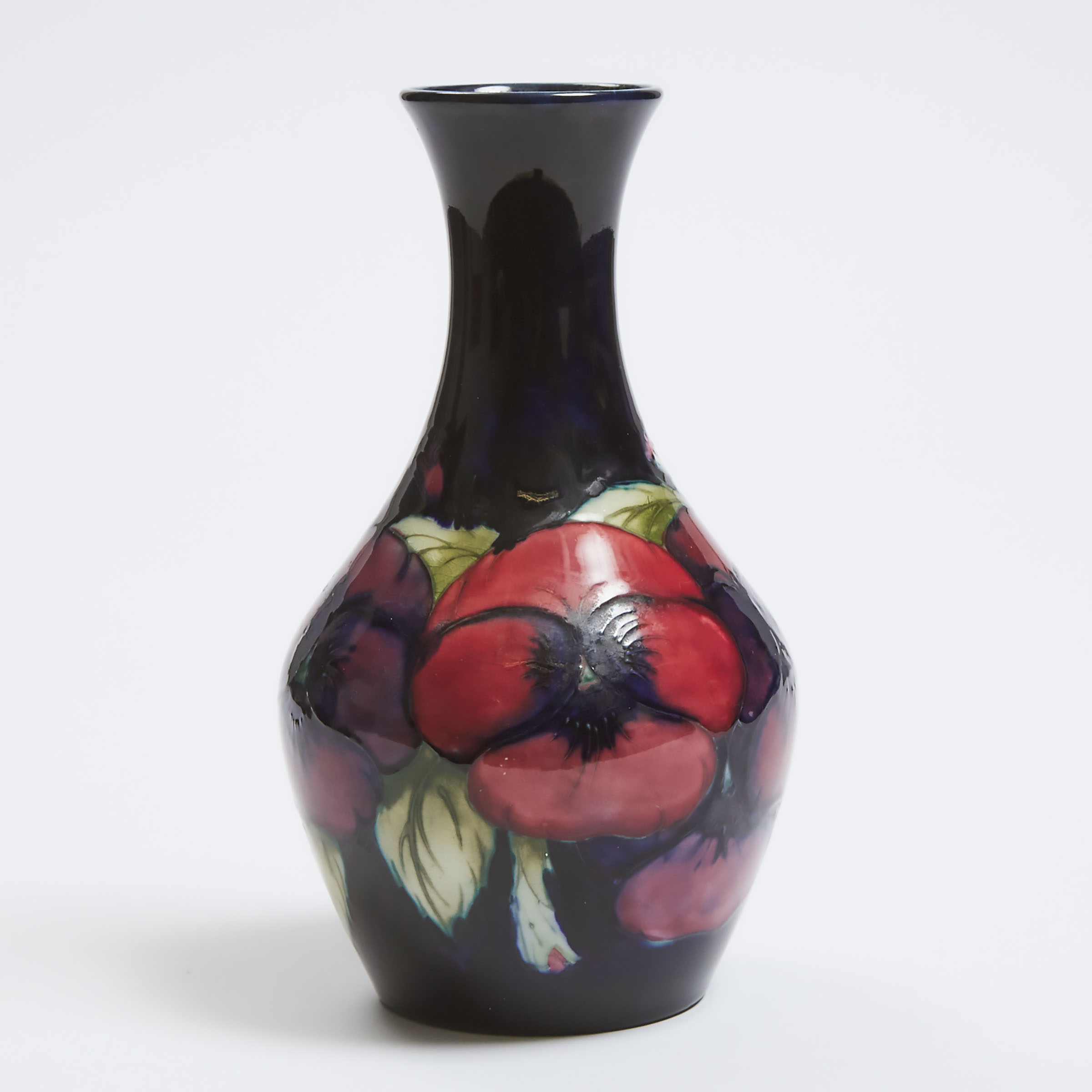 Moorcroft Pansy Vase, c.1925  