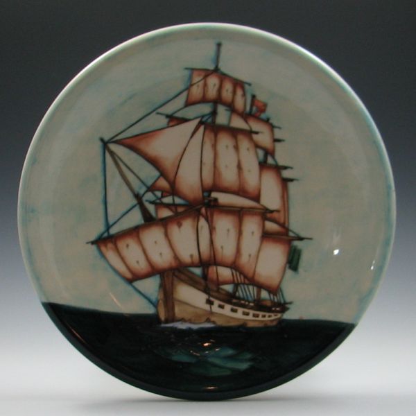 Moorcroft Plate marked Moorcroft