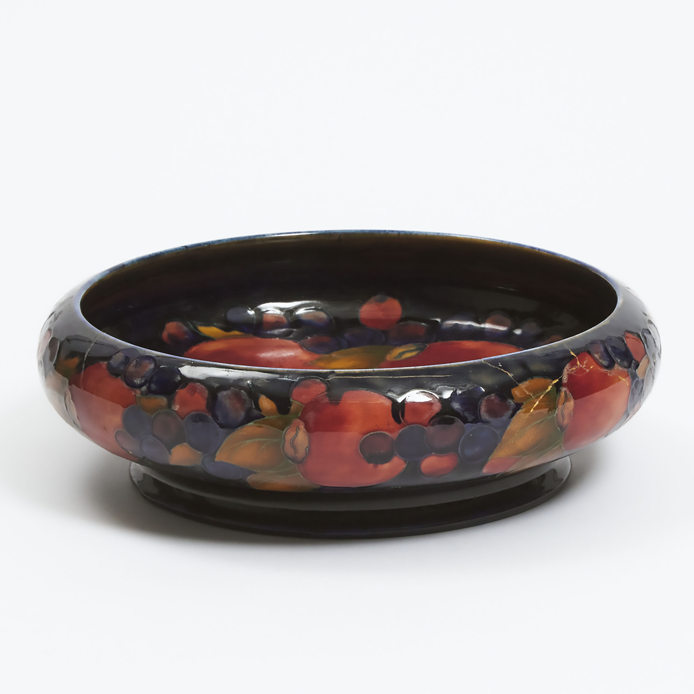 Moorcroft Pomegranate Shallow Bowl,