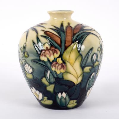 Moorcroft pottery, a Lamia vase,