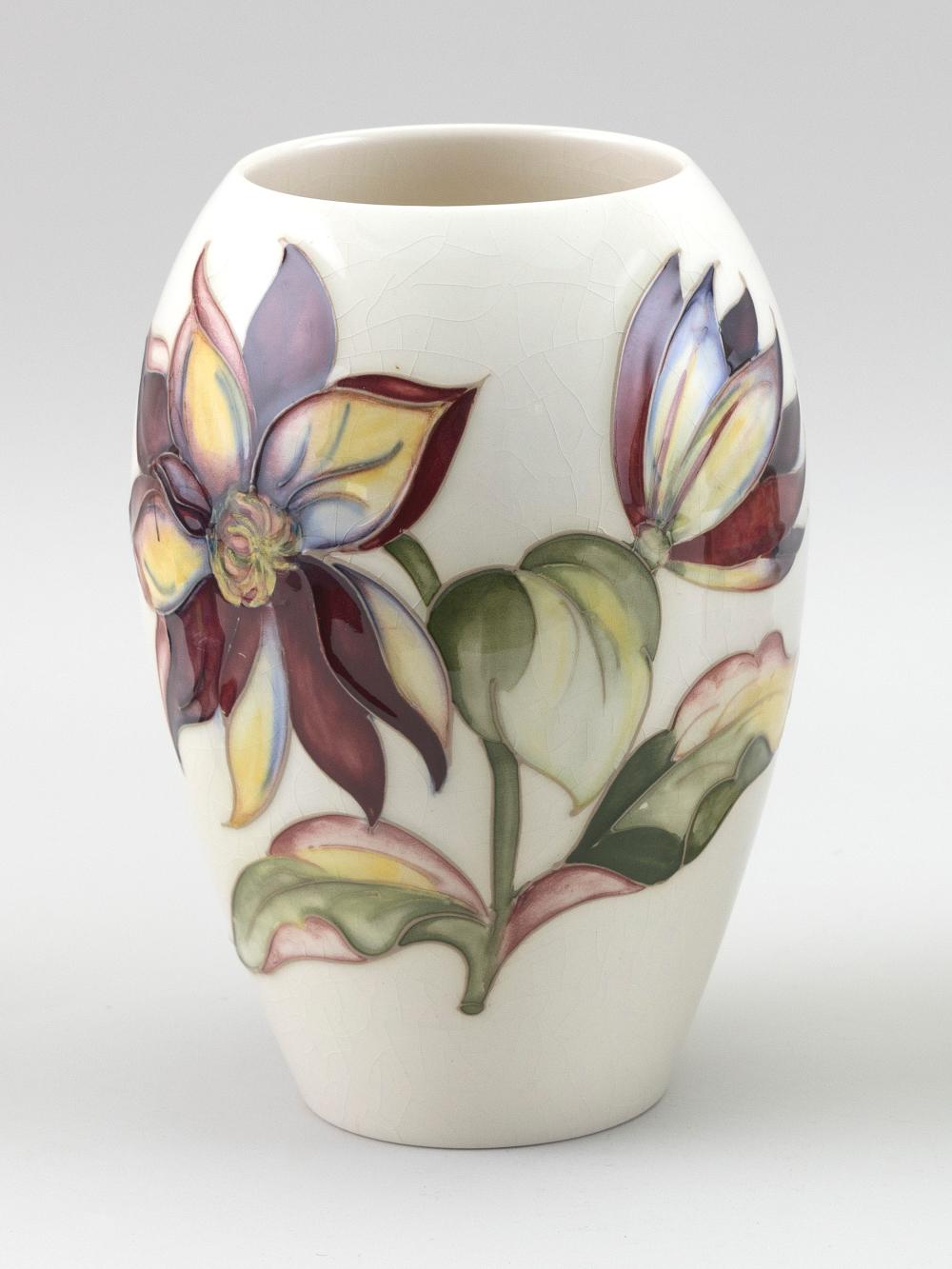 MOORCROFT POTTERY BALUSTER-FORM