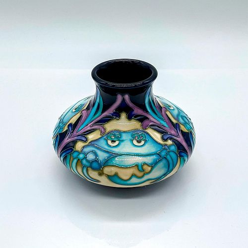 MOORCROFT POTTERY BLUE CRAB VASEA