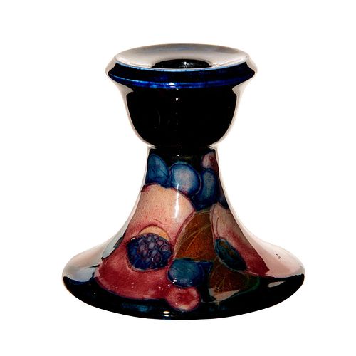 MOORCROFT POTTERY CANDLESTICK,