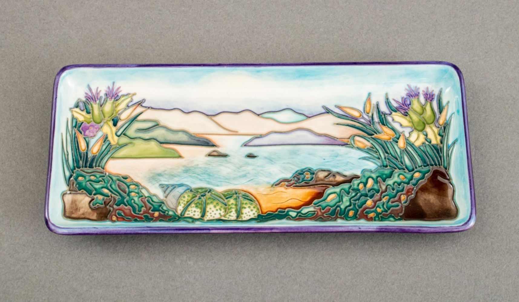 MOORCROFT POTTERY CERAMIC LANDSCAPE