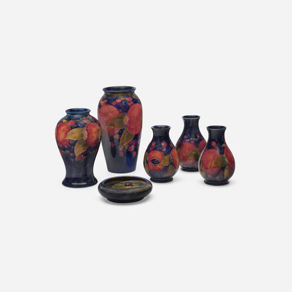 Moorcroft Pottery. Collection of