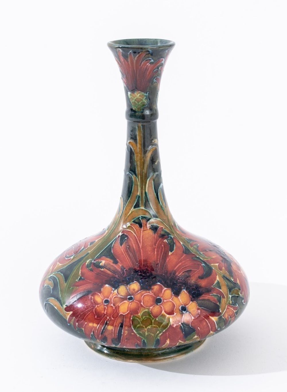 MOORCROFT POTTERY LONG NECKED