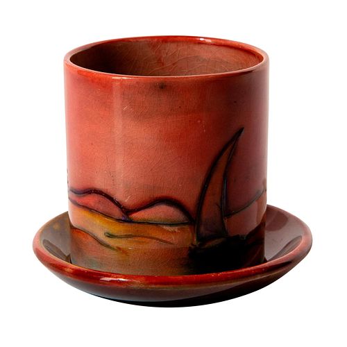 MOORCROFT POTTERY MINI SPILL VASE