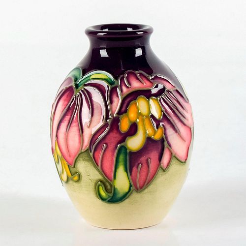 MOORCROFT POTTERY MINIATURE VASE,
