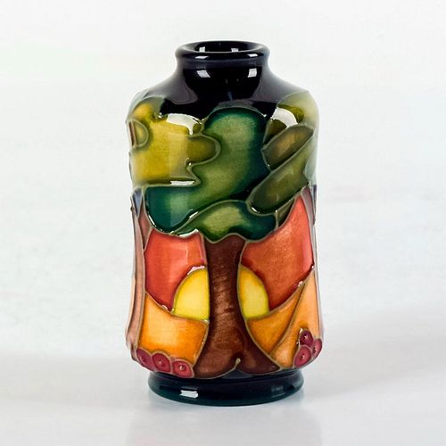 MOORCROFT POTTERY MINIATURE VASE,