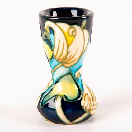 MOORCROFT POTTERY MINIATURE VASE,