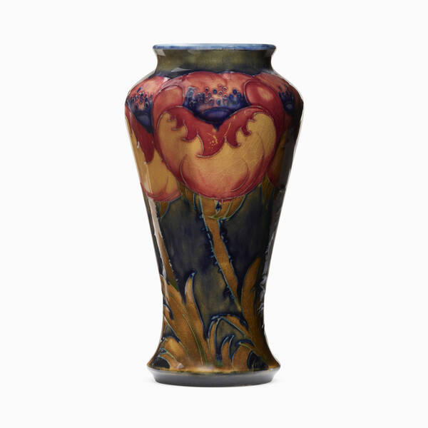 Moorcroft Pottery. Poppy vase. c.