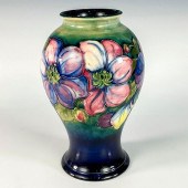 MOORCROFT POTTERY TALL VASE, A