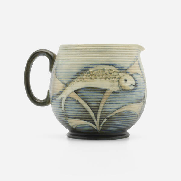 Moorcroft Pottery. Unusual ribbed