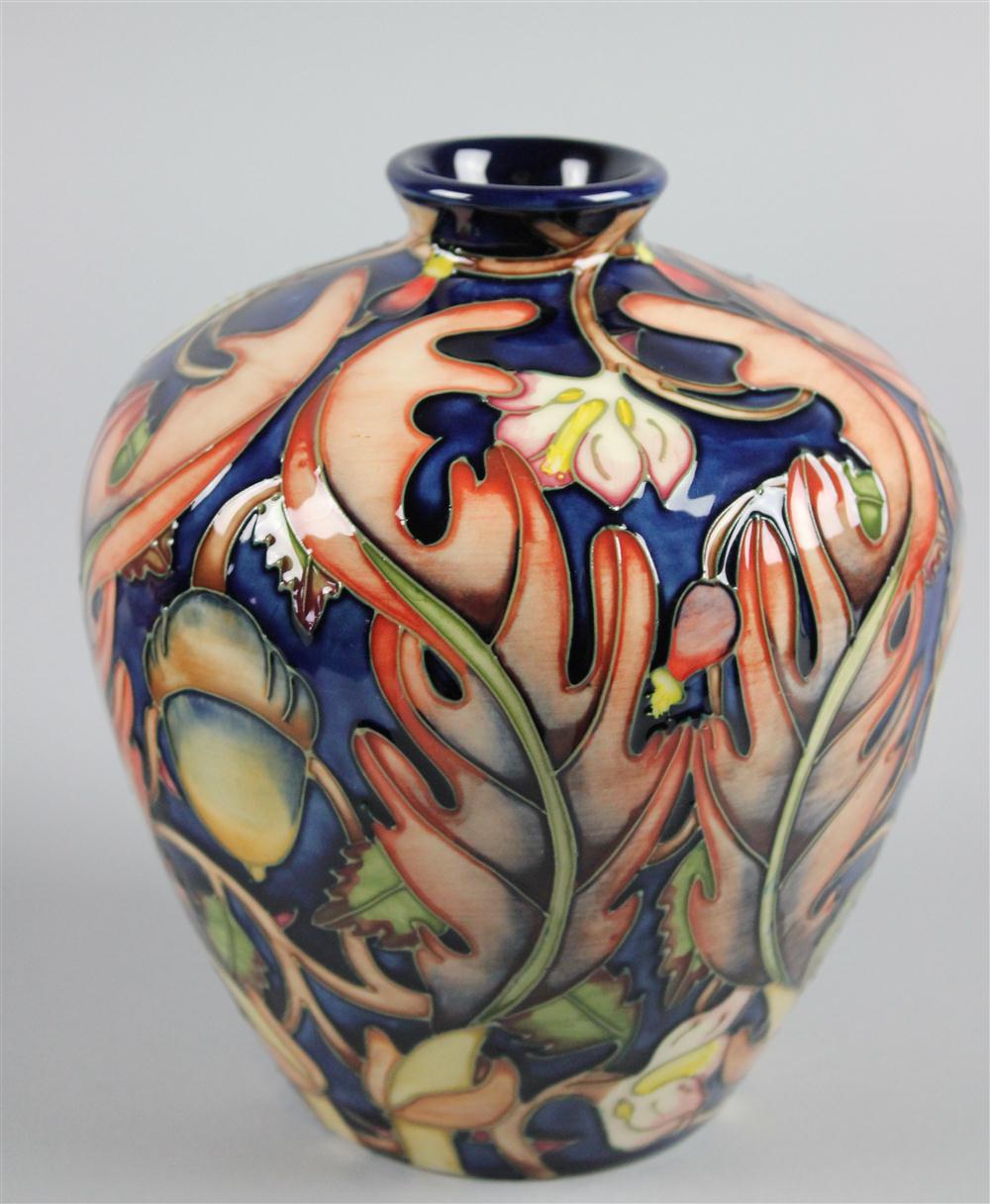 MOORCROFT POTTERY VASE BY EMMA