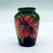 MOORCROFT POTTERY VASE, HIBISC