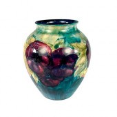MOORCROFT POTTERY VASE, PANSYB