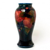 MOORCROFT POTTERY VASE, POMEGR