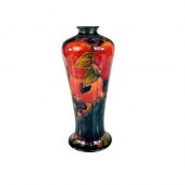 MOORCROFT POTTERY VASE, POMEGR
