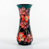 MOORCROFT POTTERY VASE, PORTEL