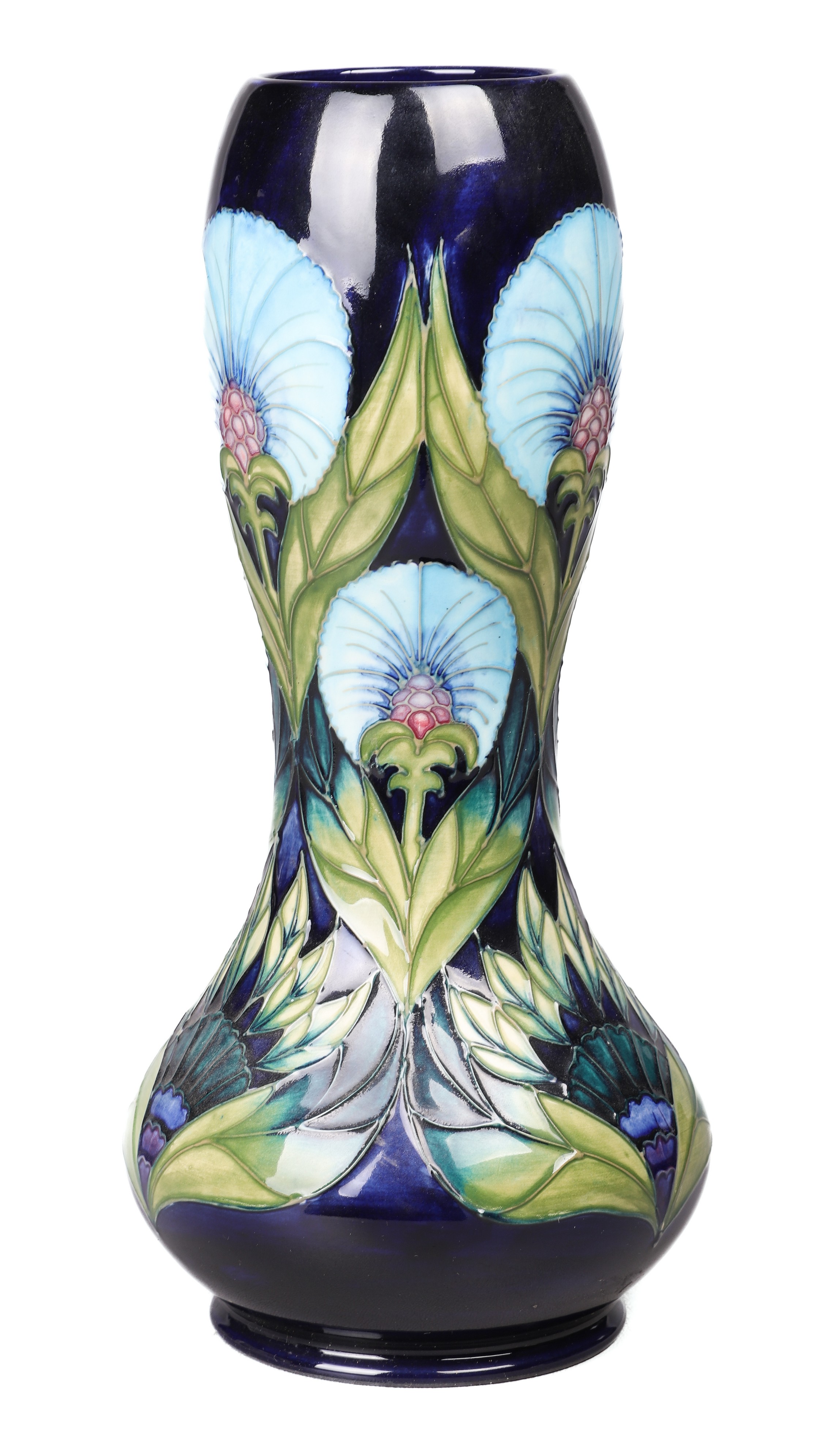 Moorcroft pottery vase, "Windsor