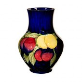 MOORCROFT POTTERY VASE, WISTER