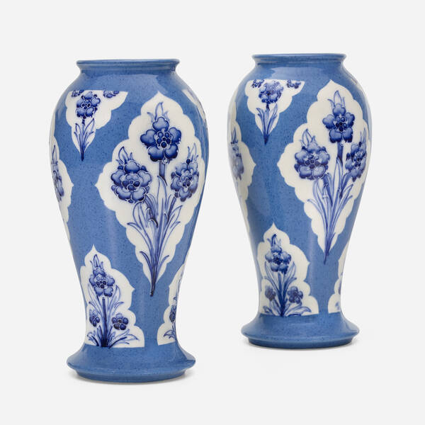 Moorcroft Pottery. Vases with