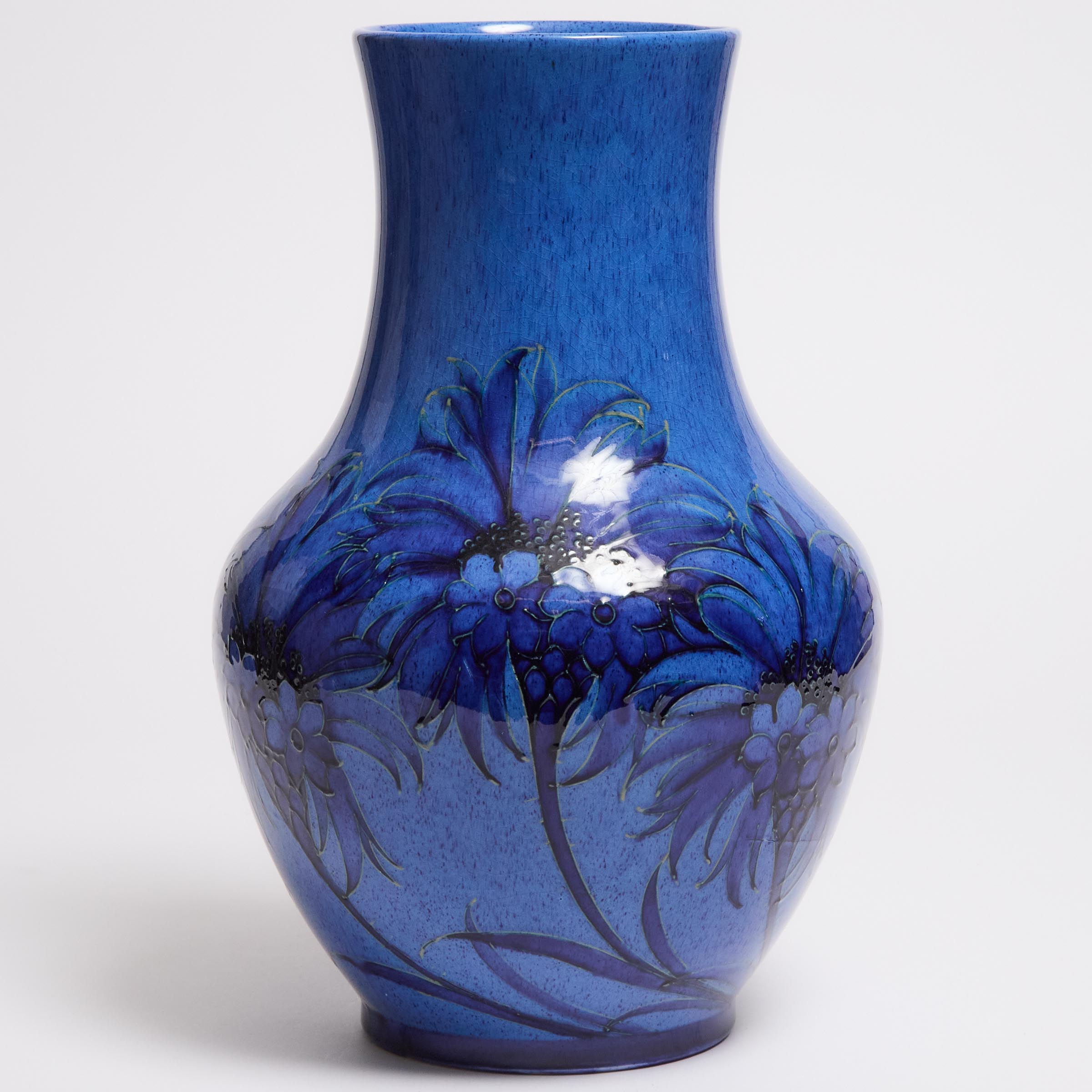 Moorcroft Powder Blue Cornflower