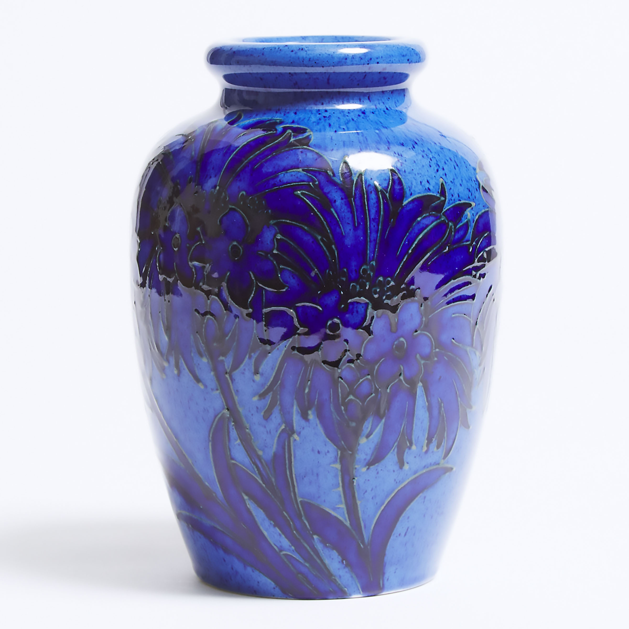 Moorcroft Powder Blue Cornflower