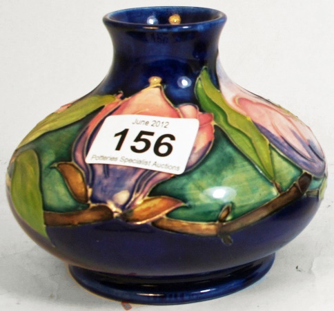 Moorcroft Squat Vase decorated with