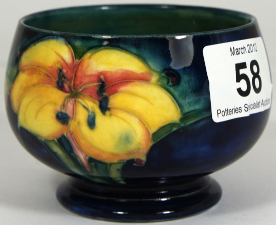 Moorcroft Sugar Bowl decorated in