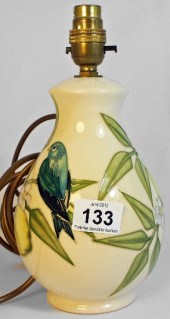 Moorcroft Table Lamp decorated