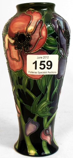 Moorcroft Tall Vase decorated