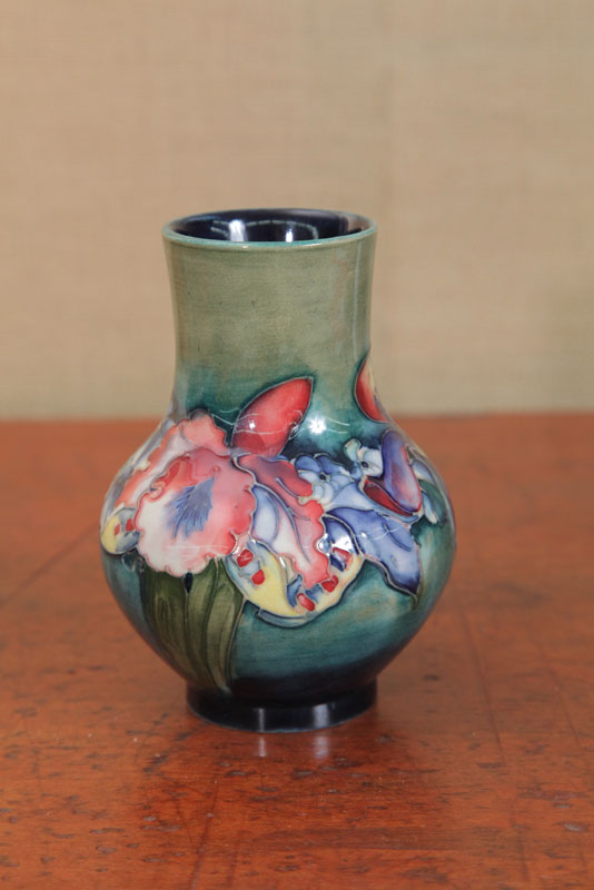 MOORCROFT VASE. Bulbous form in the