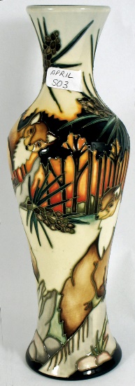 Moorcroft Vase Decorated with