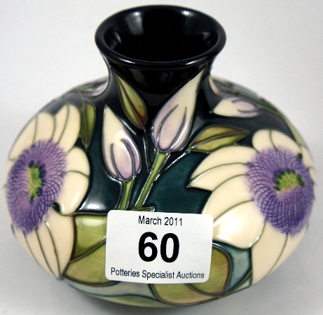 Moorcroft vase decorated with