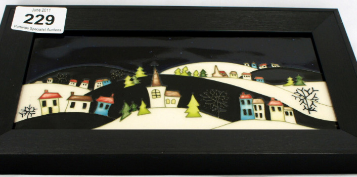 Moorcroft Wall Plaque with