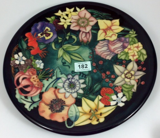 Moorcroft wallplaque in the