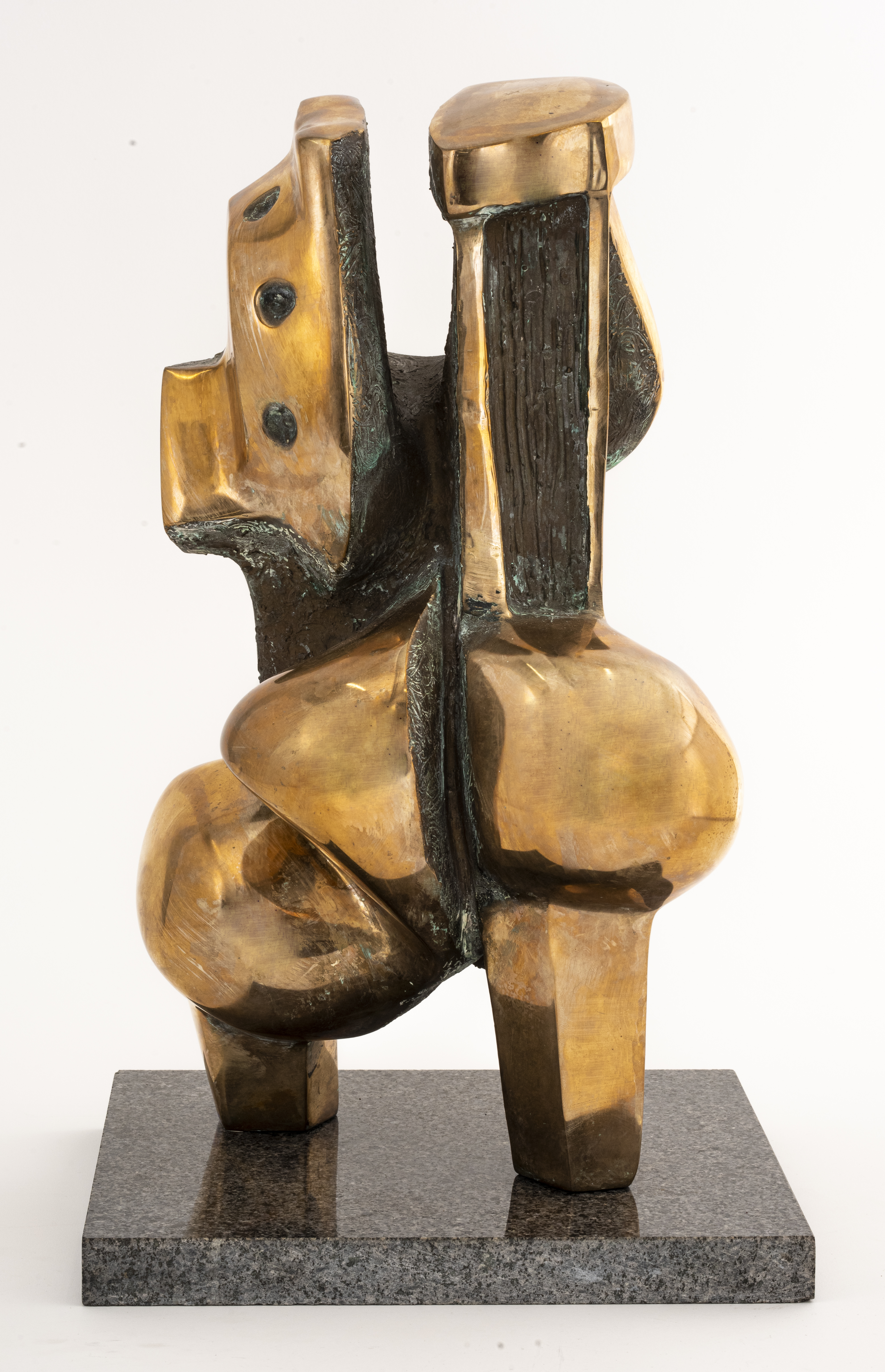 MOORE MANNER MODERN ABSTRACT GILT